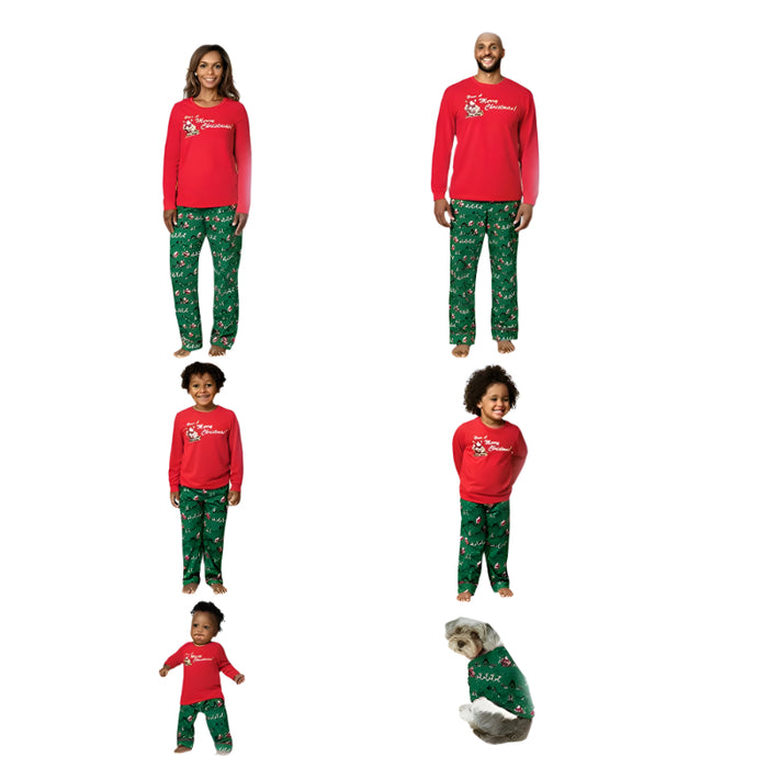 The Merry Christmas Family Matching Pajama Sets