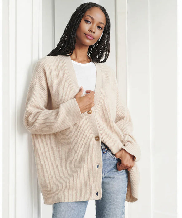 Classic Button Front Short Cardigan