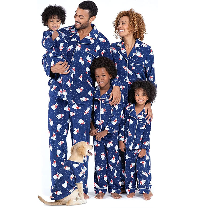 Cozy Holiday Family Pajama Set