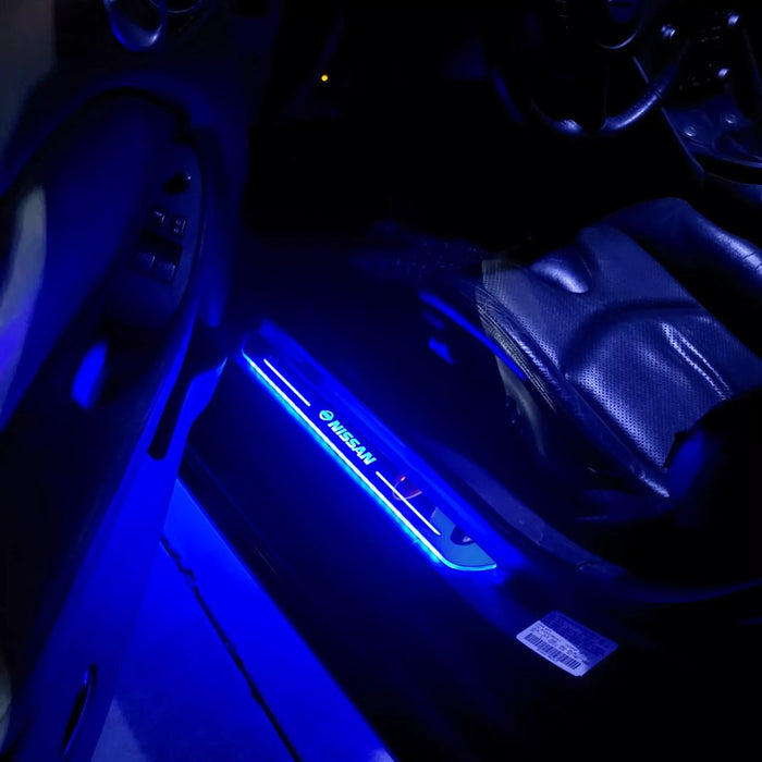 Illuminated Car Door Sills