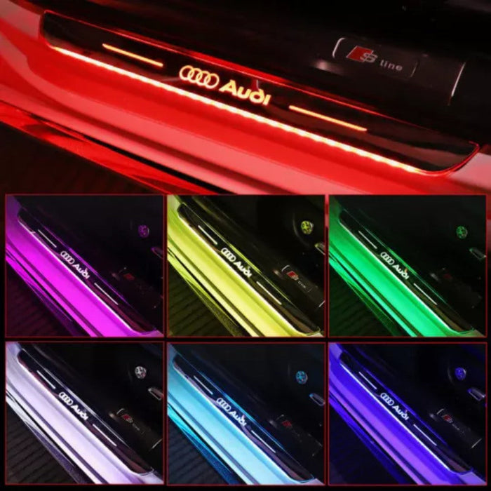 Illuminated Car Door Sills