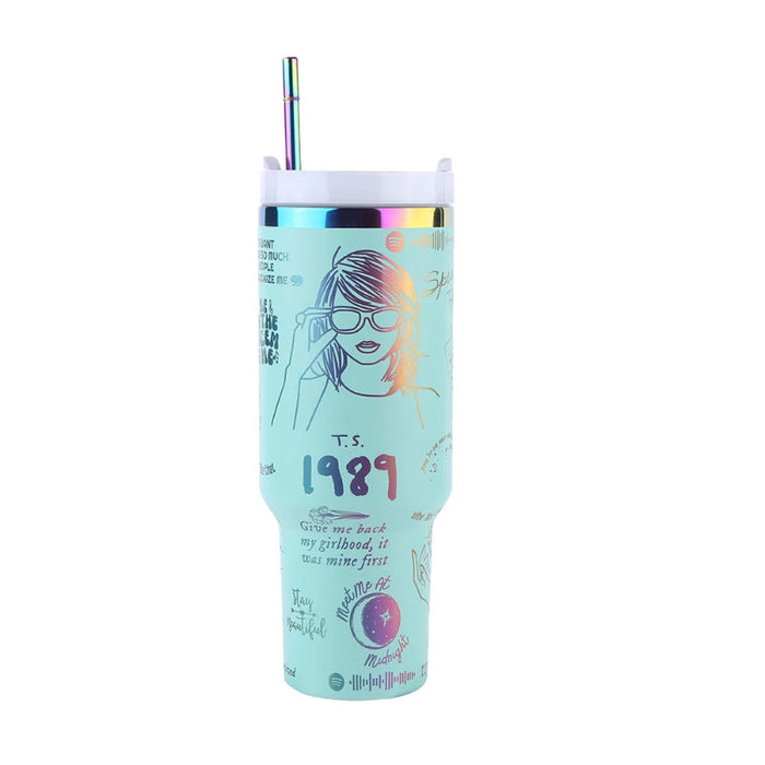 1989 Taylor Swift 40oz Insulated Tumbler With Straw