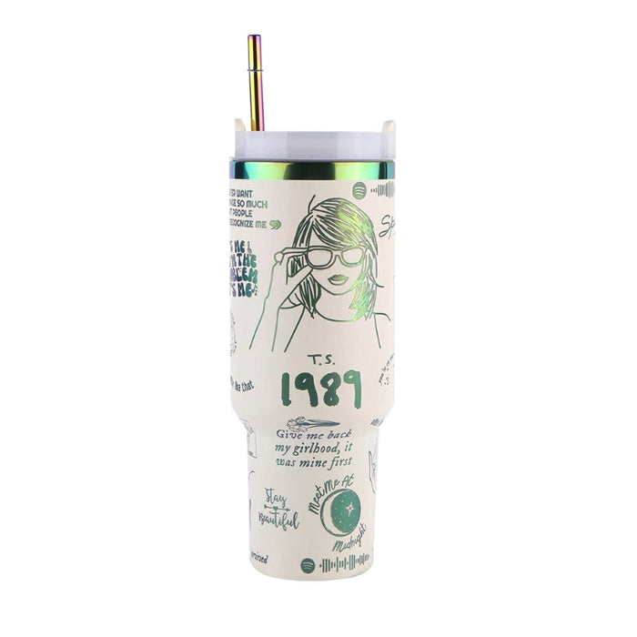 1989 TS 40oz Insulated Tumbler With Straw