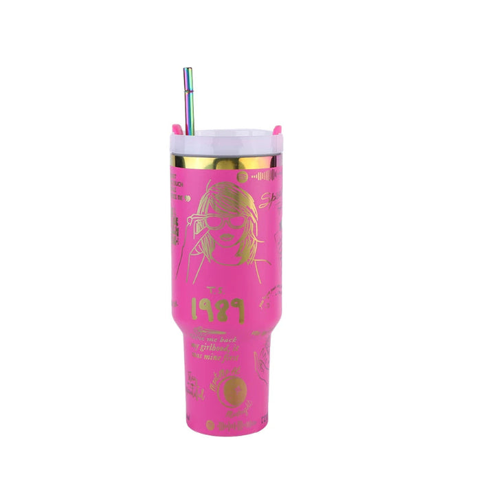 1989 TS 40oz Insulated Tumbler With Straw