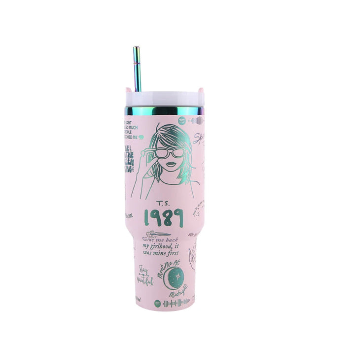 1989 Taylor Swift 40oz Insulated Tumbler With Straw