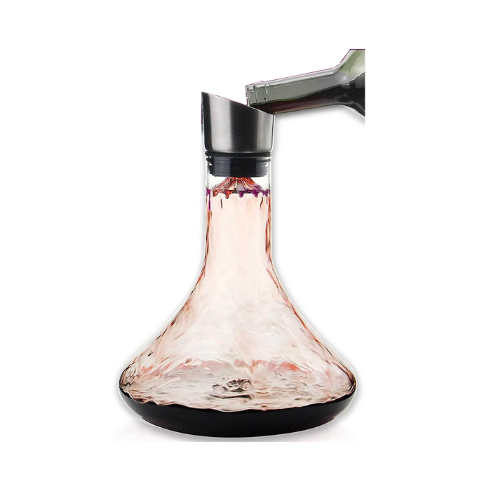 Crystal Decanter With Pour Spout