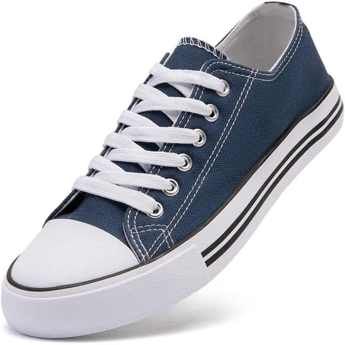 Lightweight Canvas Sneakers With Classic Style