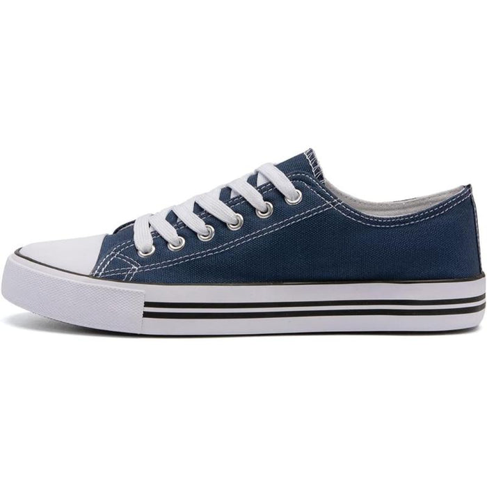 Lightweight Canvas Sneakers With Classic Style