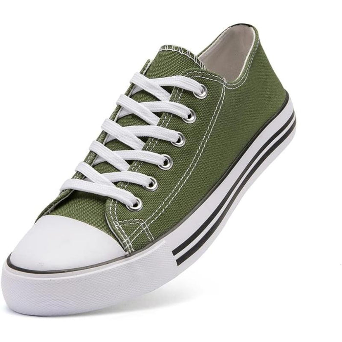 Lightweight Canvas Sneakers With Classic Style