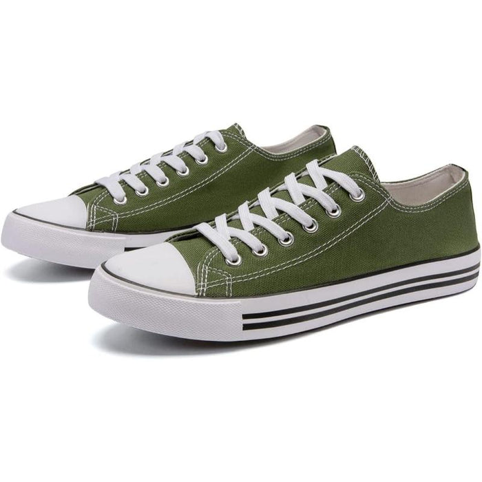 Lightweight Canvas Sneakers With Classic Style