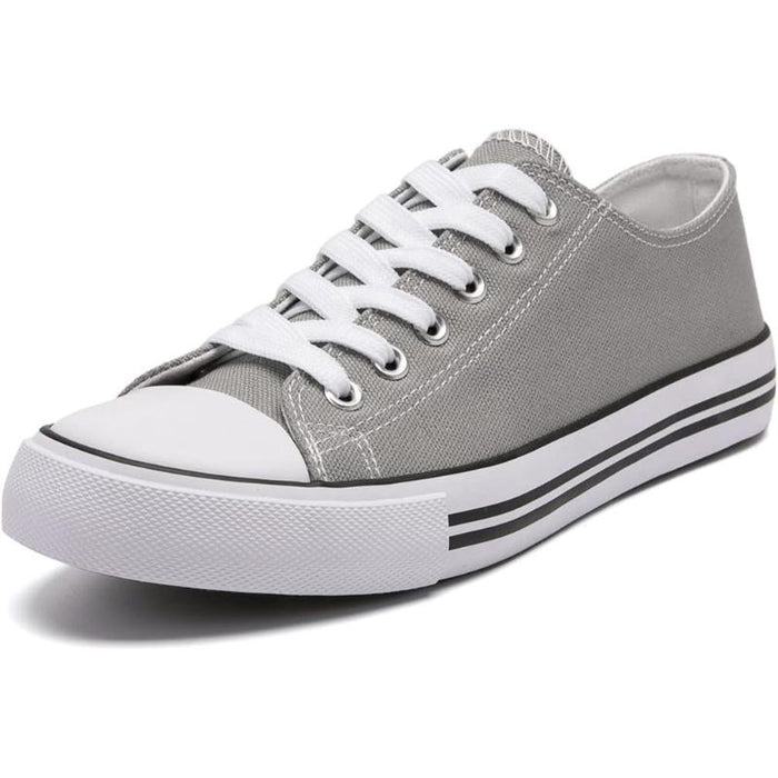 Lightweight Canvas Sneakers With Classic Style