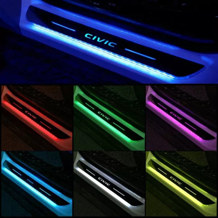 Illuminated Car Door Sills