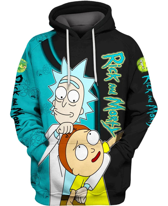 Nostalgic Cartoon Character Graphic Hoodie