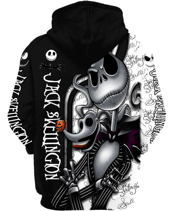 Cartoony Graphic Pullover Hoodie