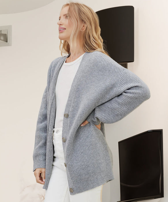 Classic Button Front Short Cardigan