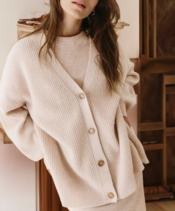 Classic Button Front Short Cardigan