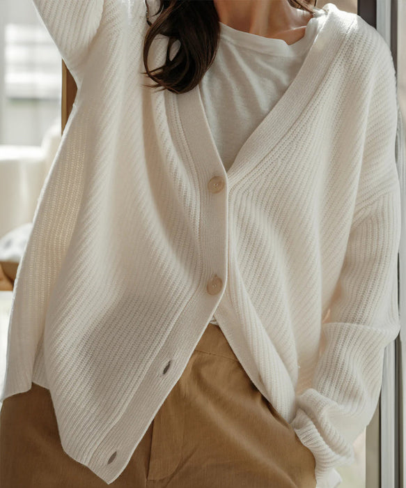 Classic Button Front Short Cardigan