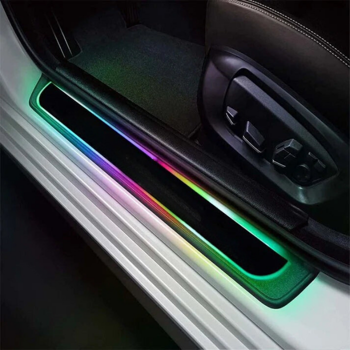 Personalized LED Car Entry Sill Lights