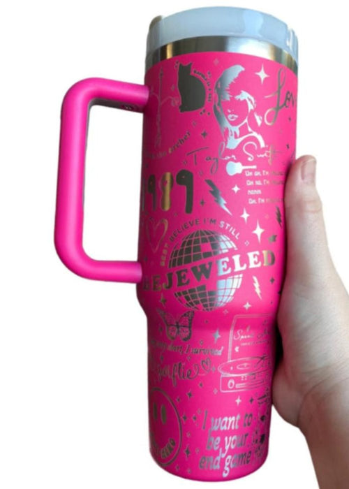 Engraved 40oz Tumbler Inspired By TS Albums