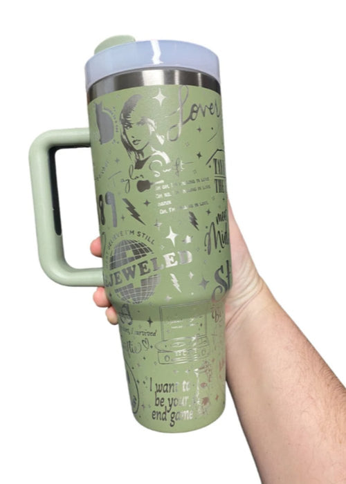 Engraved 40oz Tumbler Inspired By TS Albums