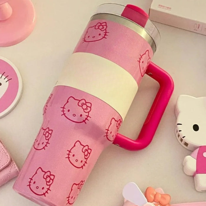 Hello Kitty Printed Quencher Tumbler