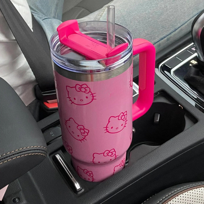 Hello Kitty Printed Quencher Tumbler