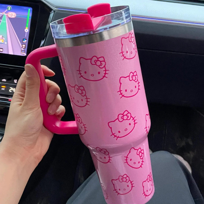 Hello Kitty Printed Quencher Tumbler