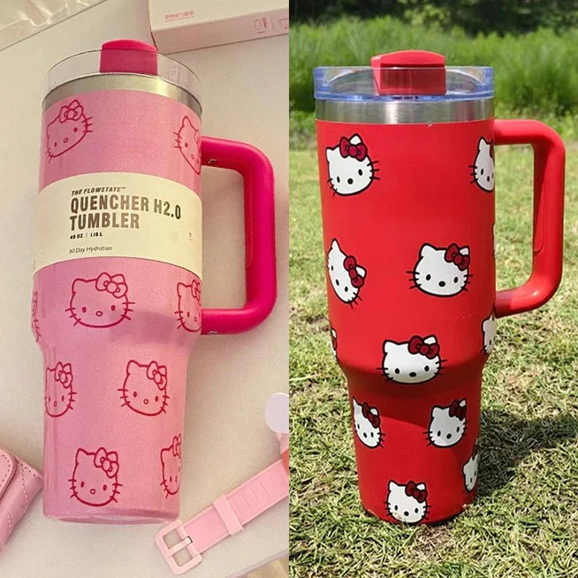 Hello Kitty Printed Quencher Tumbler