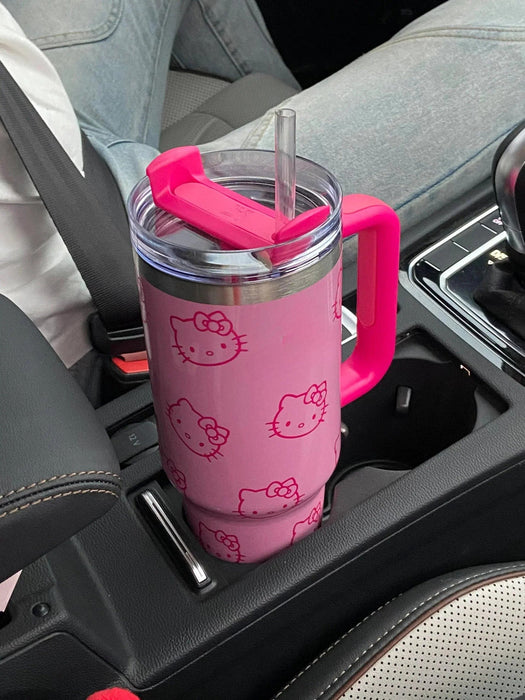 Hello Kitty Printed Quencher Tumbler