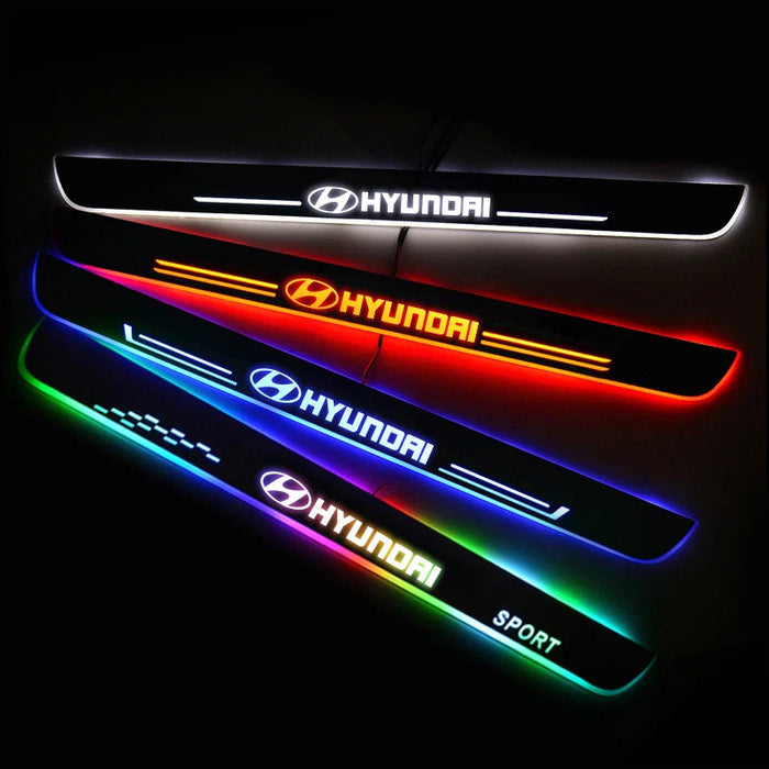 Personalized LED Car Entry Sill Lights