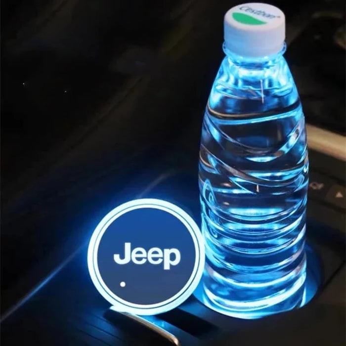 Cup Glow Lights For Jeep Interior