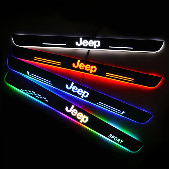 Personalized LED Car Entry Sill Lights