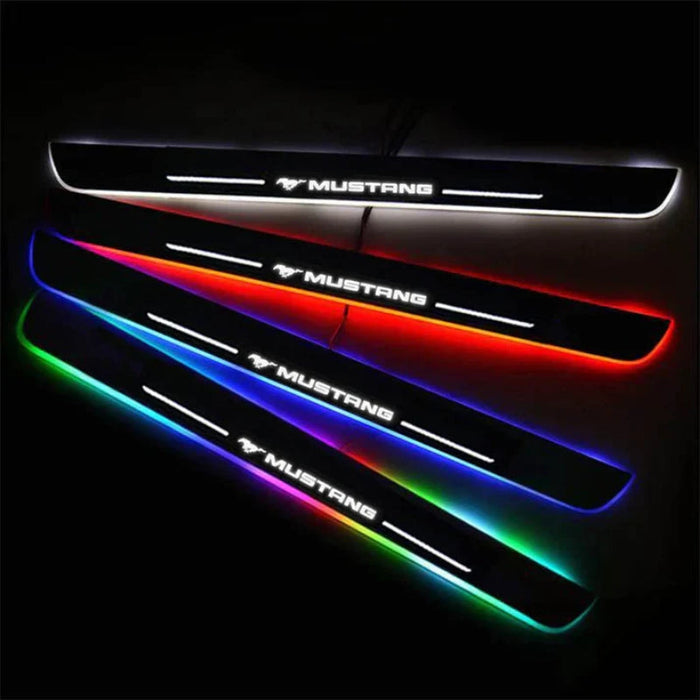 Personalized LED Car Entry Sill Lights