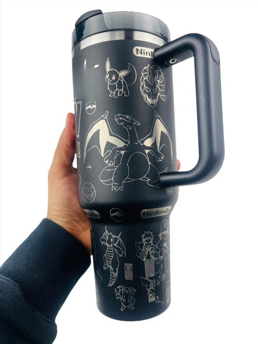 Pokemon Printed Travel Tumbler