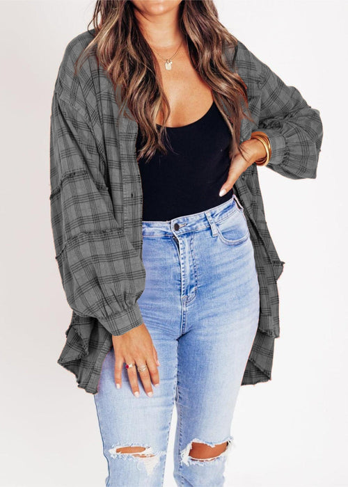 Versatile Oversized Shirt Jacket