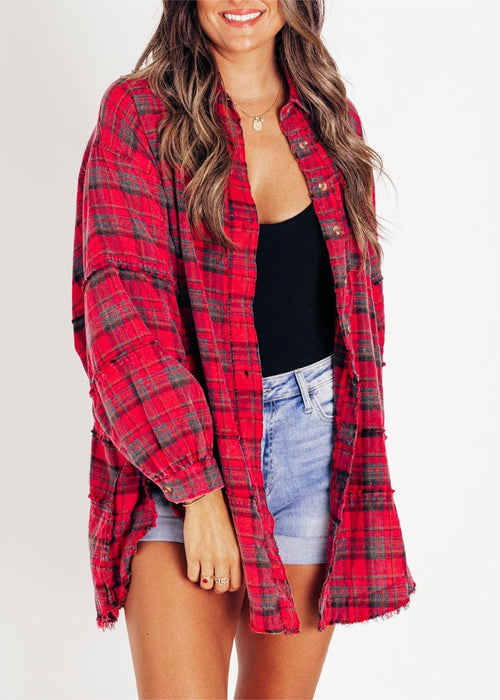 Versatile Oversized Shirt Jacket