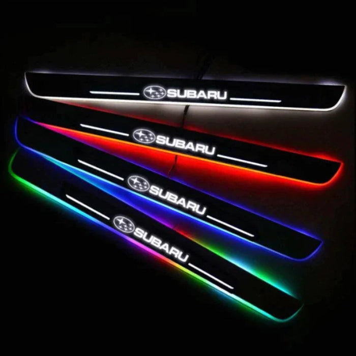 Personalized LED Car Entry Sill Lights