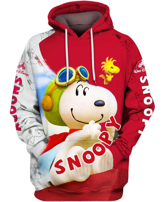 Snoopy Design Dog Hoodie