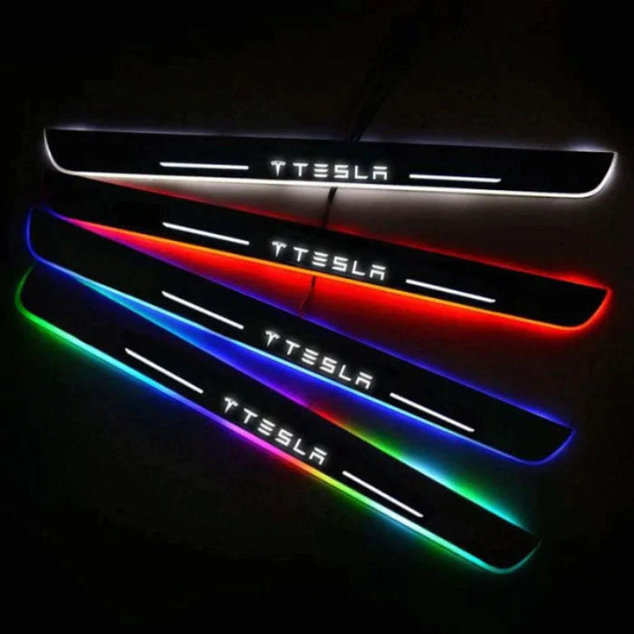 Personalized LED Car Entry Sill Lights