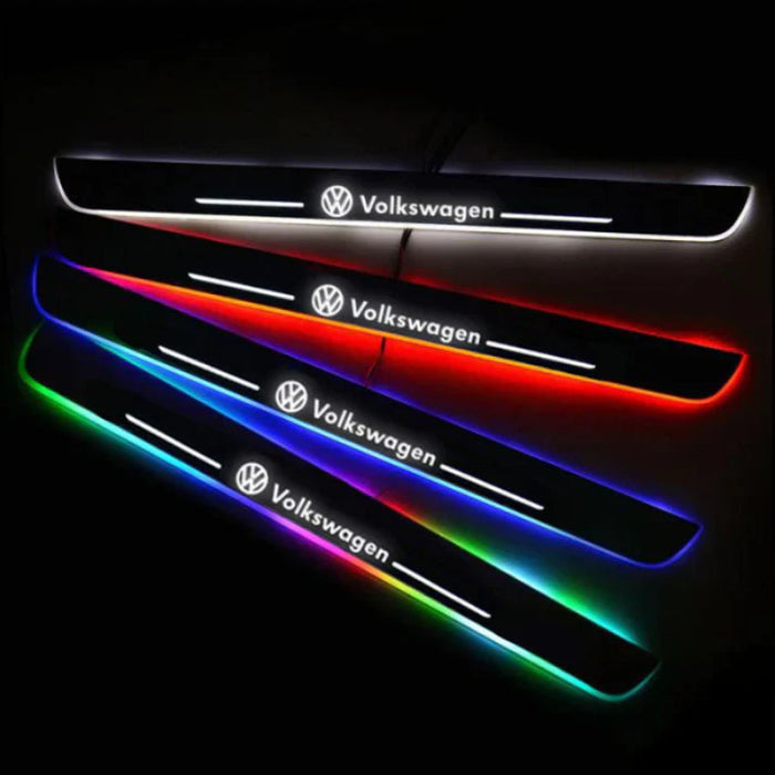 Personalized LED Car Entry Sill Lights