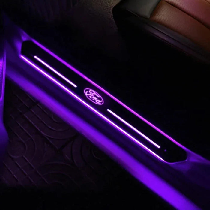 Dynamic LED Illuminated Ford Door Sills