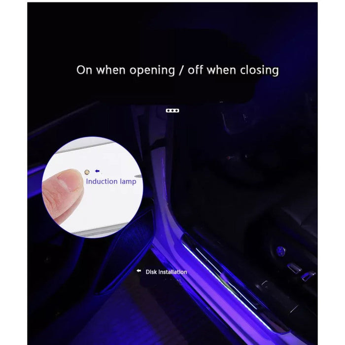 Illuminated Car Door Sills