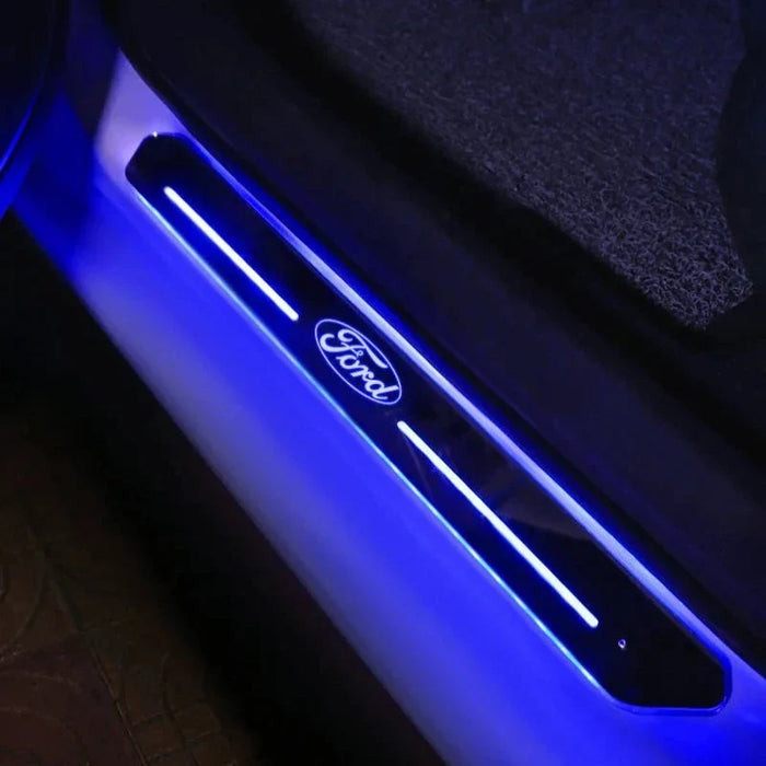 Dynamic LED Illuminated Ford Door Sills