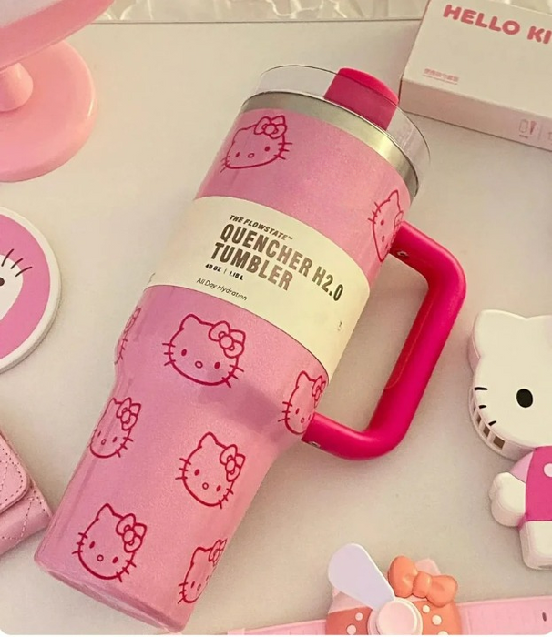 Hello Kitty Printed Quencher Tumbler