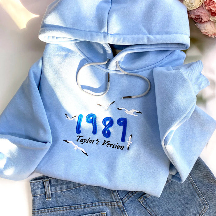 1989 TS Version Embroidered Sweatshirt Hoodie T Shirt