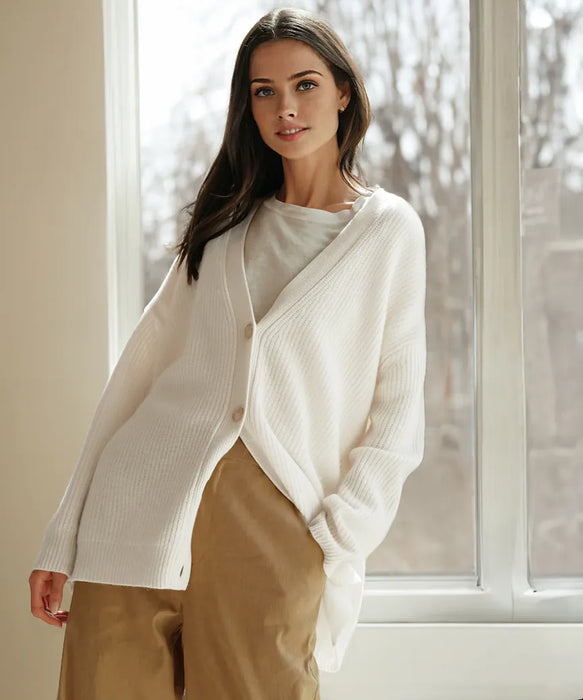 Woolen Cozy Cocoon Cardigan